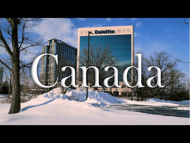 Exploring Canada's IT Hub: Ottawa Walking Tour 4K60FPS