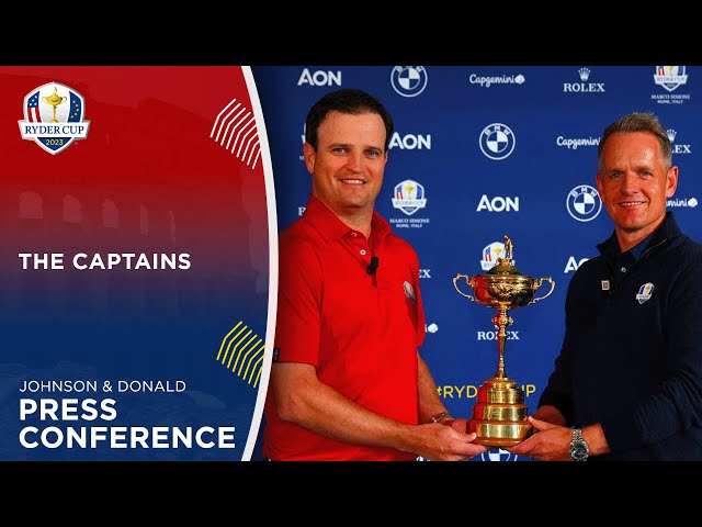 LIVE | Zach Johnson & Luke Donald Press Conference | 2023 Ryder Cup