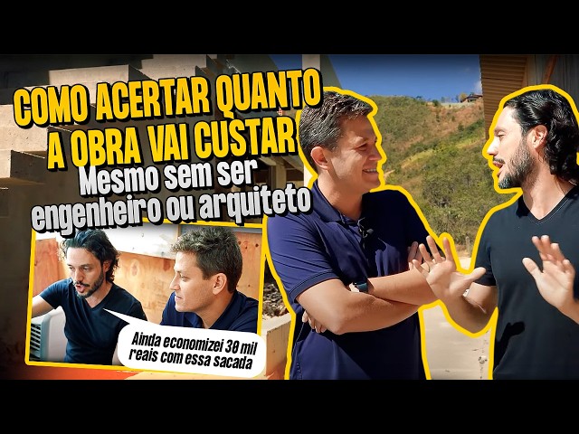 Engenheiro Matheus expõe a VERDADE CHOCANTE sobre o CUSTO DE UMA OBRA