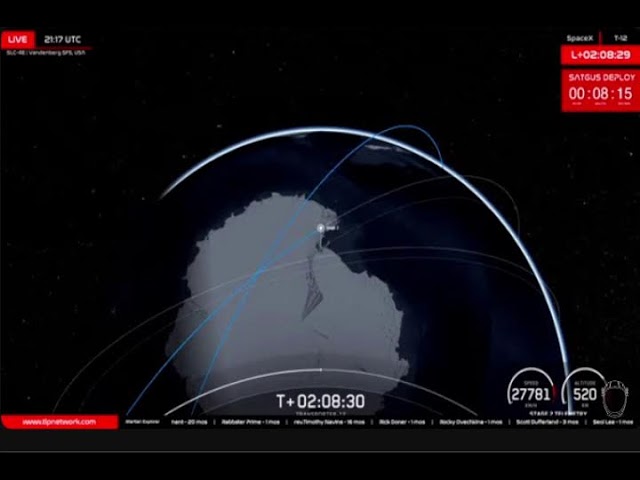 LIVE! SpaceX Transporter 12 Launch 2025