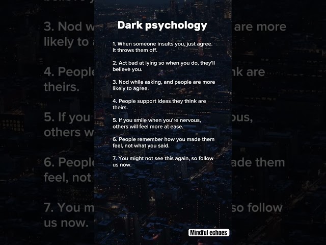 Dark psychology | Motivational Quote | #motivation #shorts #quotes