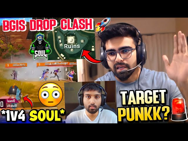 Omega Target PUNKK❓& SOUL Drop Reply🤔 This Underdog 1v4 SouL😱 Beast Left Clarify 🚨