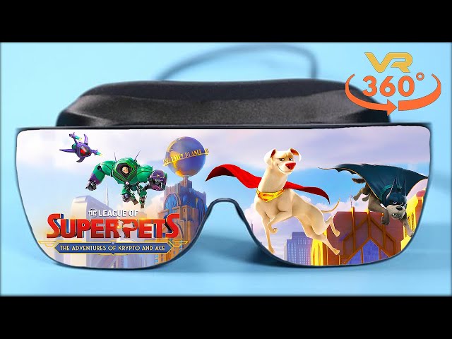 DC League of Super-Pets: The Adventures of Krypto and Ace VR 360° 4K [Full Walkthrough]