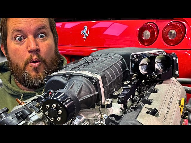 Supercharging My Ford 5.0 Swapped Ferrari F355!