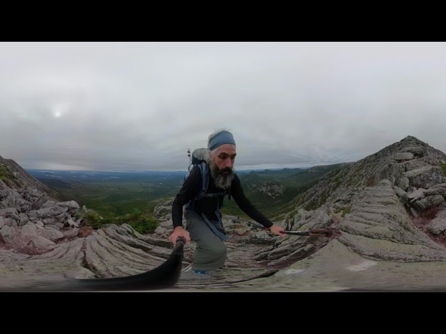 Final Day of Appalachian Trial 2018 Thru-Hike in 360 Video!