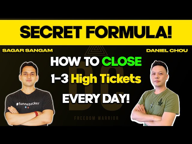 How To Become A High Ticket Affiliate Marketer - Close 1-3 High Tickets Per Day