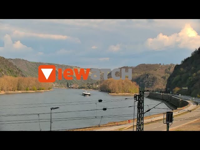 Livecam Mittelrheintal / Live from the Rhine Valley / Züge & Schiffe / Railcam & Shipcam / Spotting