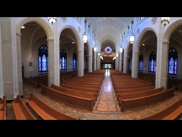 A 360 degree look around the inside of Basilica of Saints Peter and Paul