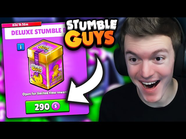 OPENING *NEW* DELUXE PRIZE BOX IN STUMBLE GUYS!