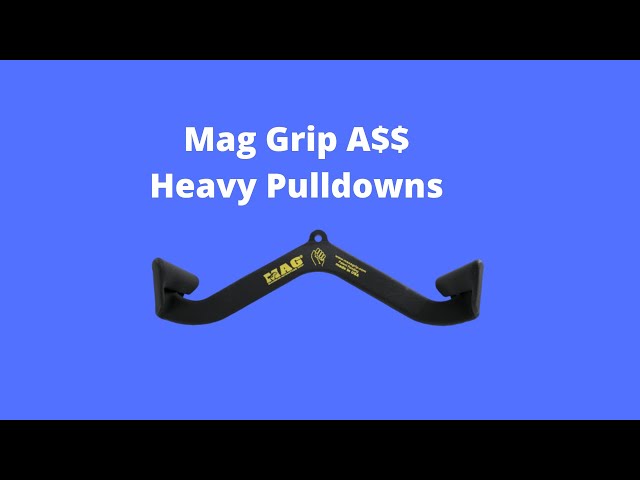 how to build a great looking back with the mag grip pulldown bar.