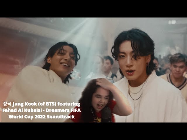 정국 Jung Kook (of BTS) featuring Fahad Al Kubaisi - Dreamers | Reaction