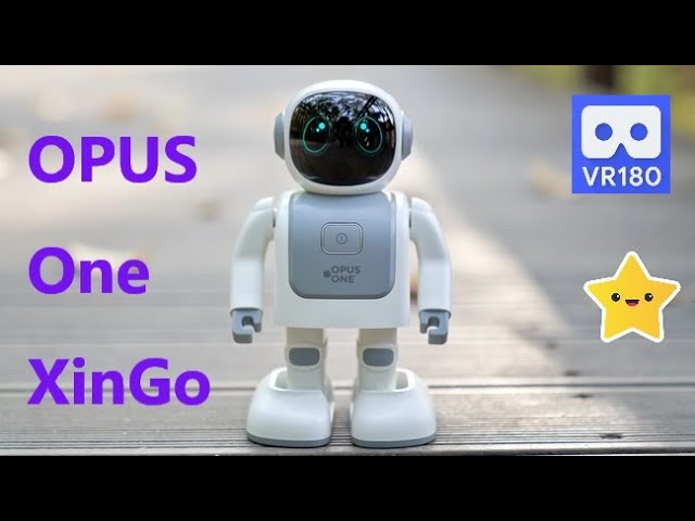 3D 180VR 4K Opus One XinGo Robot   Cute Dancing & Singing Bluetooth Control Robot