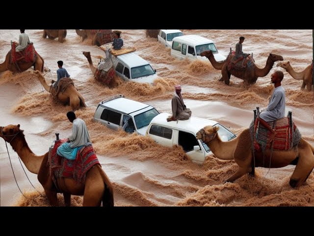 Arab crisis! Anomaly in the desert! Flood in Kuwait