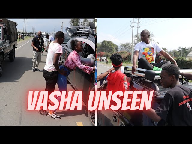 USHERATI YA NAIVASHA OGOPA| HAPANTAMBUA SERIKALI| THE UNSEEN AT VASHA RALLY 2023