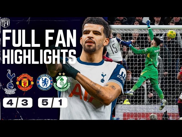 Bayindir DISASTER! UNITED OUT! Tottenham 4-3 Man Utd | Carabao Cup Highlights