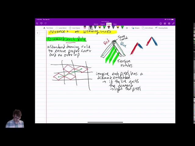 (Unit 3) Drawing Primitives 3: Diamond Exit Rule