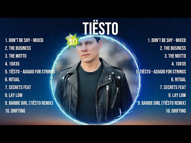 Tiësto Mix Top Hits Full Album ▶️ Full Album ▶️ Best 10 Hits Playlist