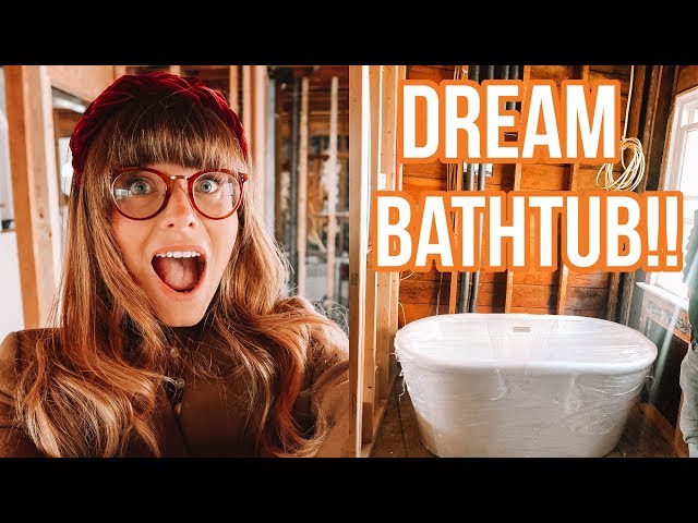 HOME RENOVATION VLOG #3 | Picking My Dream Closet & Bathtub + SKYLIGHT REVEAL!