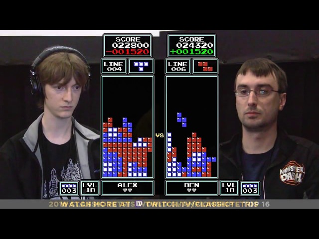 Top 16 (Round 2) 2016 Classic Tetris World Championship