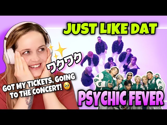 PSYCHIC FEVER - 'Just Like Dat feat. JP THE WAVY' Official MV 英語と日本語リアクションJP ＋ENG | RAIONHIME REACTS