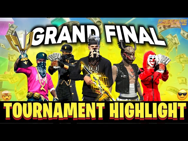 Grand Final Tournament Highlight⚡🔥🏆 | Free Fire Tournament Highlight