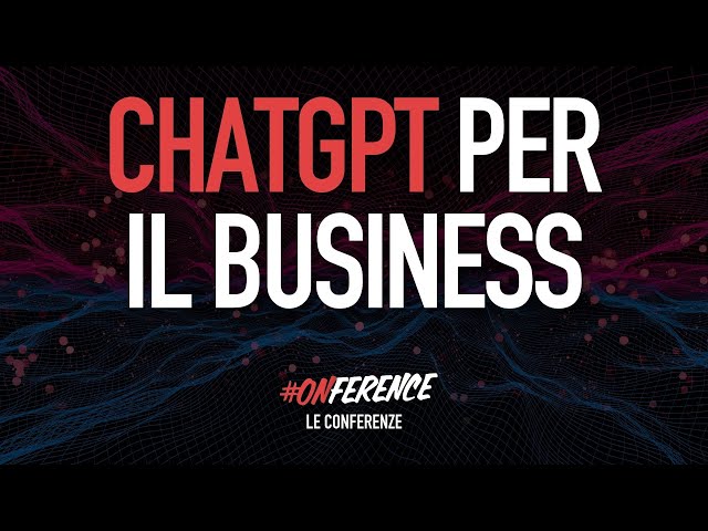 Conferenza Ninja Academy - GPT3 per il Business