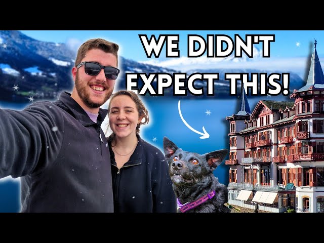 WINTER VANLIFE SWITZERLAND🇨🇭 | The VIEWS are CRAZY! | Europe Roadtrip