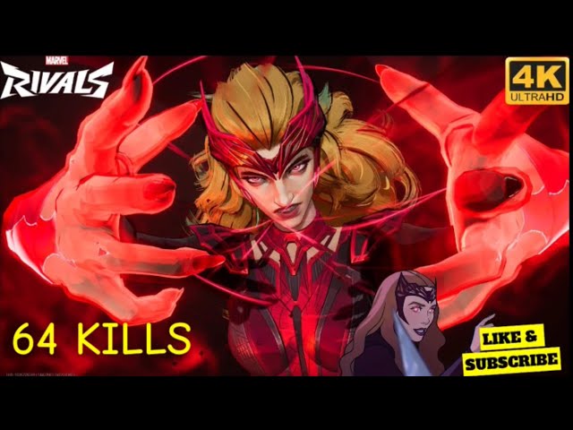 Scarlet Witch 64 KILL BOMB in Marvel Rivals