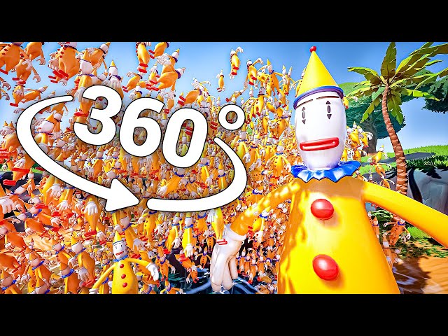 Kaufmo 50,000 TIMES! 360° video | VR / 4K | ( The Amazing Digital Circus Animation )