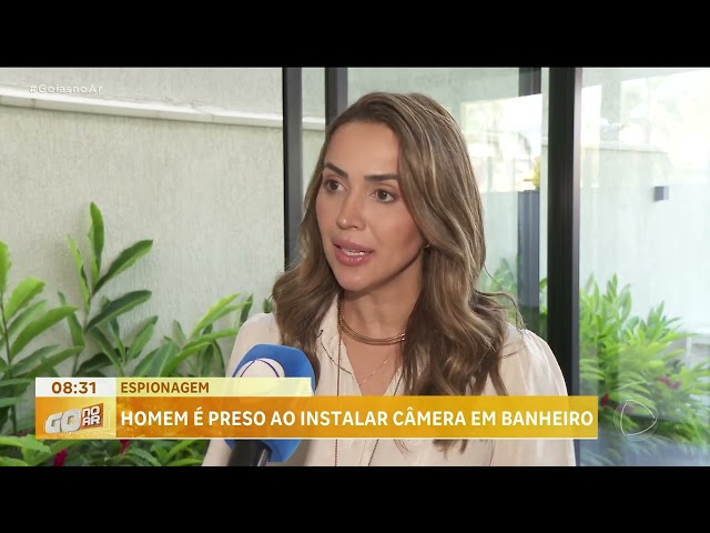 ESPIONAGEM: HOMEM É PRESO AO INSTALAR CÂMERA EM BANHEIRO