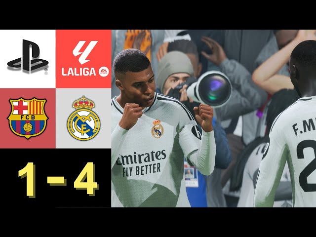 FC 25 | FC BARCELONA vs REAL MADRID | LA LIGA | PS5