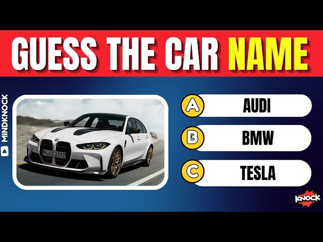 Guess The Car NAME By Car 🚗 Famous Car quiz