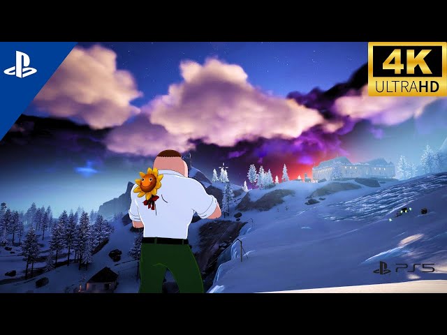 (PS5) Fortnite Chapter 5 Season 1 Winterfest gameplay | Ultra Graphics 4k 60 FPS HDR