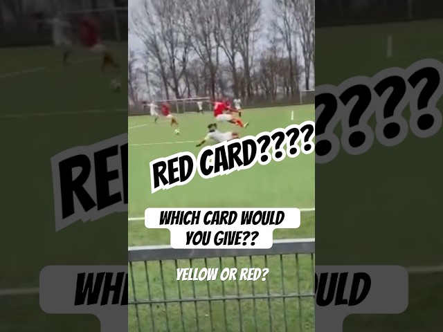 WHICH CARD WOULD YOU GIVE? INSANE SUNDAY LEAGUE RED CARD