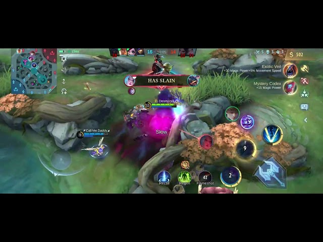 Broken Mage Hero in Mobile Legend - Valentina (Mobile Legend Gameplay)