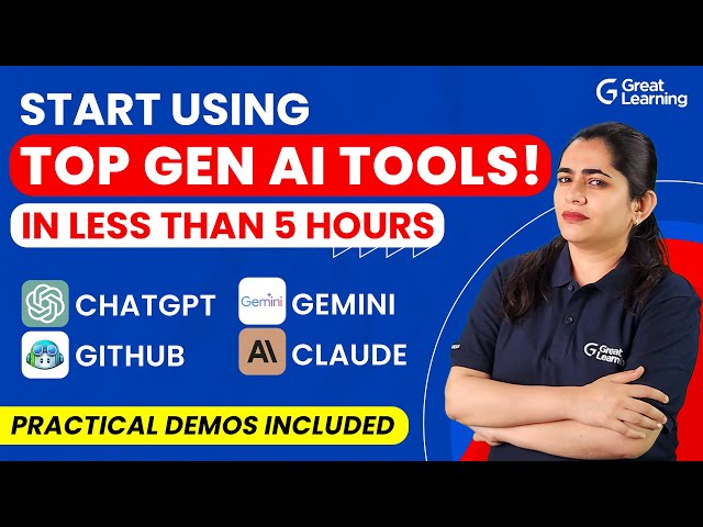 Complete tutorial of top Generative AI tools for 2024 | How to use GenAI tools with demo