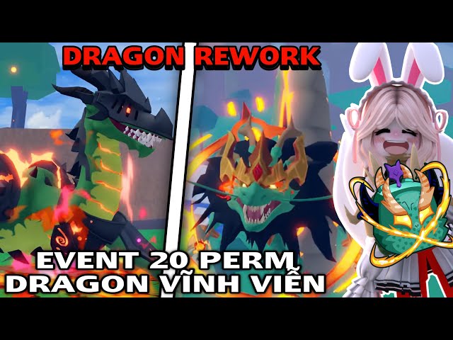 Người Đầu Tiên Sỡ Hữu 20 Perm Dragon Blox Fruits Update 24 | Roblox