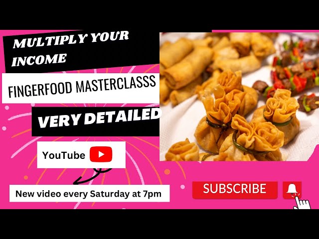 FINGERFOOD BUSINESS VSL . HAVE YOU ALWAYS WANTED TO START A SMALLCHOPS BUSINESS?