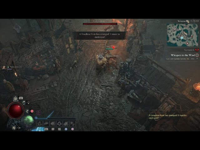 Diablo 4 : Monsters invade town lol