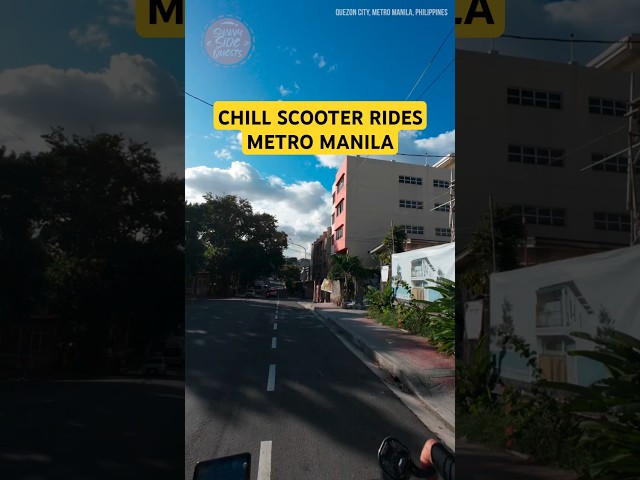 Scootering the streets of Metro Manila, PH #electrickickscooter #adventure #travel #viralvideo