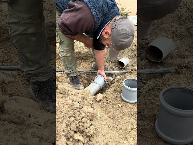 How to Repair Stormwater pipe #waterpipeline #pipe #stormwater #repair #garden #nature #workout