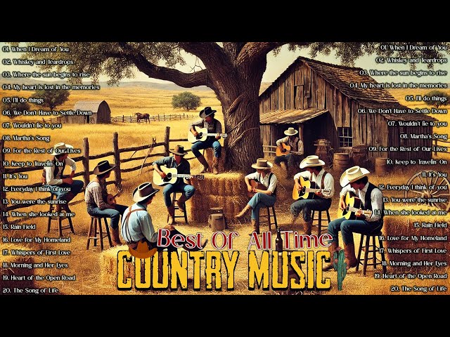 Rustic Melodies ~ Country Playlist songs ~ Whispers of the Wind