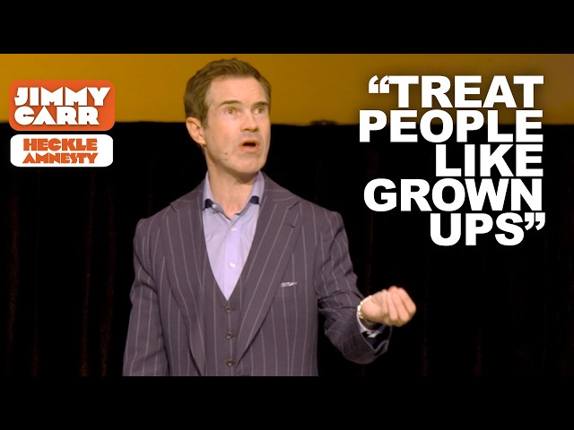 Jimmy Carr's Opinion on Freedom of Speech | Jimmy Carr Vs Hecklers | Jimmy Carr