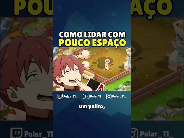 🤣SOBREVIVENDO COM POUCO ESPAÇO NO CELEIRO! HAY DAY