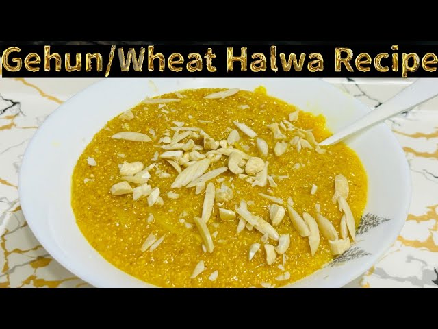 Wheat Halwa Recipe | Gehun Ka Halwa Recipe |  Sanjeev Kapoor Style Sweet / Halwa Recipe 🤤🫕