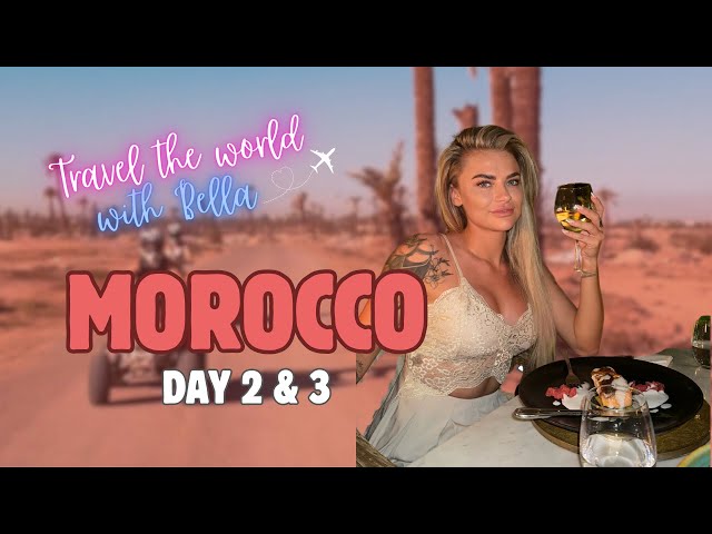 Day 2 in Morocco: Poolside Chill, 5-Star Dinner & Prepping for Adventure!