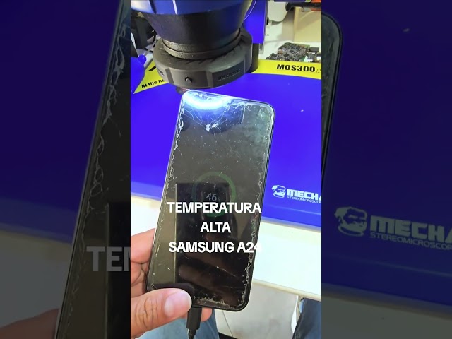 temperatura alta  samsung a24