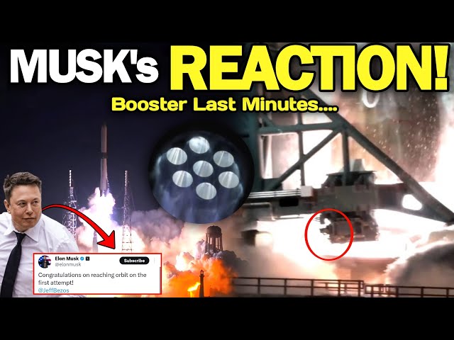 Elon Musk Just Declared This to Jeff Bezos After New Glenn Launch and Landing Failure! Beat Starship