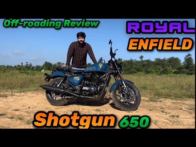 shotgun 650 Royal Enfield  Ride review off-roading #himachal