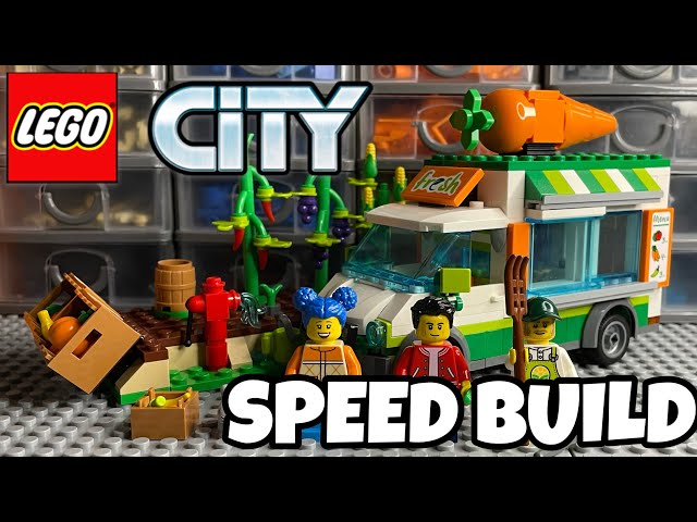 Build with me Lego City Farmers Market Van!